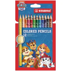 Stabilo: Tlusté barevné pastelky Paw Patrol 12ks sada obrázek 1