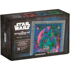 Star Wars Metamorfní klasická trilogie 520 dílků puzzle s rámem a RGB LED osvětlením – Clementoni