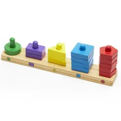 Stavební věž pro rozvoj dovedností - Melissa & Doug obrázek 2