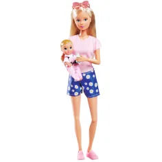 Steffi Love: Panenka Steffi na kole s dětským přívěsem - Simba Toys obrázek 4