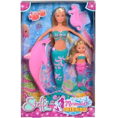 Steffi Love: Mořská víla s Évi a delfínem - Simba Toys