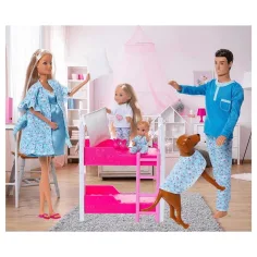 Steffi Love – Rodinná herní sada na pyžamovou párty - Simba Toys obrázek 2
