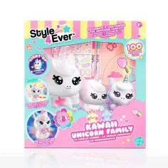 Style 4 Ever: Omalovánkový, svítící rodina jednorožců