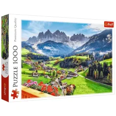 Svatá Magdalena, Dolomity, Itálie 1000dílná skládačka - Trefl