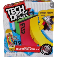 Tech Deck: Competition Wall 2.0 sada dráhy s exkluzivním fingerboardem - Spin Master