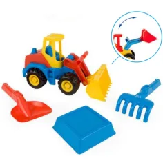 Tech Truck Nakladač s pískovištěm 27cm - Wader