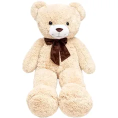 Teddy Greetings: Sněhová přání plyšový medvěd červená dárková krabice 120 cm