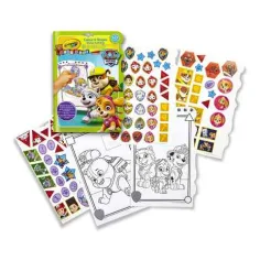 Paw Patrol omalovánka a pracovní sešit - Crayola obrázek 2