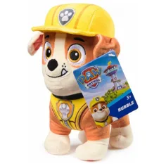 Tlapková patrola: Plyšová figurka Rubble 17 cm - Spin Master