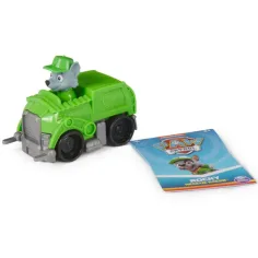 Paw Patrol: Rescue Racers Rocky s popelářským autem - Spin Master