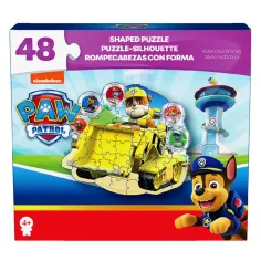 Paw Patrol: Rubble s buldozerem 48dílná skládačka - Spin Master