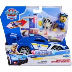 Paw Patrol: Hledání a záchrana taženého vozidla s figurkou Chase - Spin Master