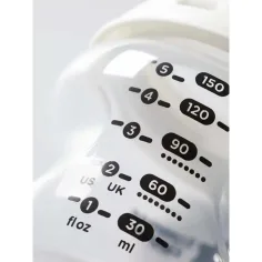 Tommee Tippee: Closer To Nature průhledná lahvička 150ml (0 měsíc+) obrázek 3
