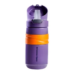 Tommee Tippee: Superstar Flip top straw Itatópohár se slámkou fialové barvy 500ml (18 měsíců+) obrázek 2