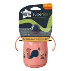 Tommee Tippee: Superstar Sippy Cup v růžové barvě 300ml (6 měsíců+)