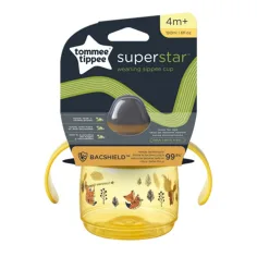 Tommee Tippee: Superstar Sippy Cup žluté barvy 190ml (4 měsíce+) obrázek 1