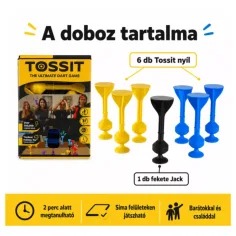 Tossit Starter Pack modrožlutý silikonový set šipek s přísavkami obrázek 2