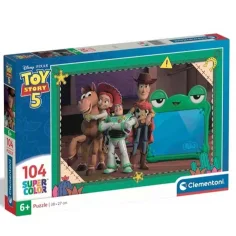Toy Story 5 104 dílný Supercolor puzzle - Clementoni obrázek 1