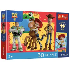 Toy Story 5 30dílná prémiová skládačka - Trefl obrázek 1