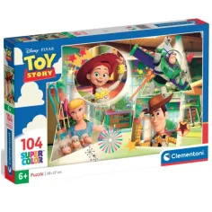 Toy Story Super Color puzzle 104 ks - Clementoni
