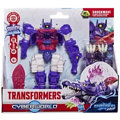 Transformers Cyberworld: Ultimate Cyber Changers Shockwave robotická figurka - Hasbro