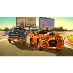 Turbo Bruno a policista Erno diapozitiv