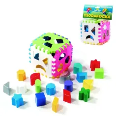 Tvarová třídící kouzelná kostka - D-Toys