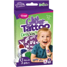 TyToo: DinoDrive třpytivá tetování set