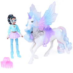 Unicorní akademie: Layla panenka a Glacier jednorožec herní sada - Spin Master obrázek 2