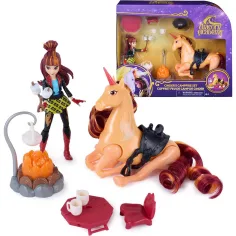 Unicorní Akadémie: Valentina a Cinder kempingový set - Spin Master obrázek 2