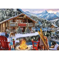 Vánoce v horách 2x500ks puzzle - Trefl obrázek 3
