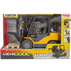 VehiCool vysokozdvižný vozík se zvedacími vidlicemi, světelnými a zvukovými efekty, 26 cm