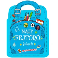 Velká hádanka - pro chlapce samolepkový sešit