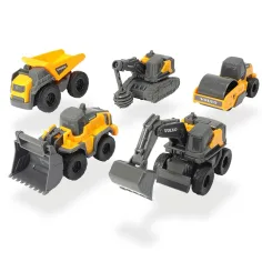 Volvo mini pracovní stroje 5ks sada - Dickie Toys obrázek 2