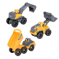 Volvo pracovní stroje 3ks sada - Dickie Toys obrázek 3