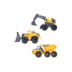 Volvo pracovní stroje 3ks sada - Dickie Toys obrázek 4