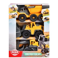 Volvo pracovní stroje 3ks sada - Dickie Toys