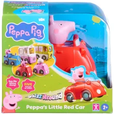 Whizz-Around Peppa prasátko červené auto