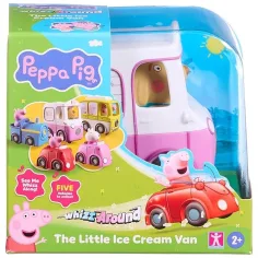Whizz-Around Peppa prasátko zmrzlinový auto s labradorem