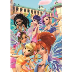 Winx Club tým 104dílná maxi puzzle - Clementoni obrázek 2