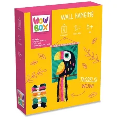 WowBox: Kreativní sada na makramé s nástěnnou dekorací s motivem tukána