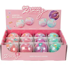Zazzy: Voňavá koupelová bomba v několika vůních a barvách 1ks
