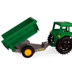 Zelený traktor s návěsem 38,5 cm - Wader obrázek 3