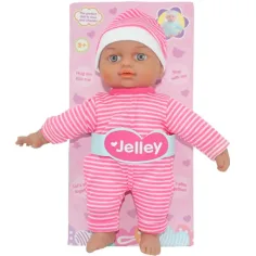 Jelley panenka v pruhovaném oblečení 25cm