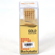 Zlaté magnetické kuličky 5mm 216ks