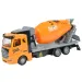 Řidič nákladního auta: Sada tří kusů stavebního nákladního auta s předním kolem 19 cm