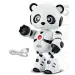 11, robotický panda kamarád se světlem a zvukem, kovovým tělem