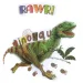 3D Svět dinosaurů samolepka na zeď se posterem obrázek 4
