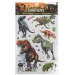 3D Svět dinosaurů samolepka na zeď se posterem obrázek 1