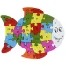 ABC - 123 rybí strom vzdělávací puzzle